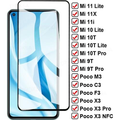 YHDKSA Screen Protectors For Xiaomi Poco X3