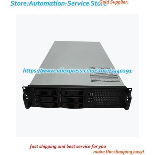 2U Hot Plug Server Chassis Rack Type Chassis 6 Disk Deep Chassis Server Large