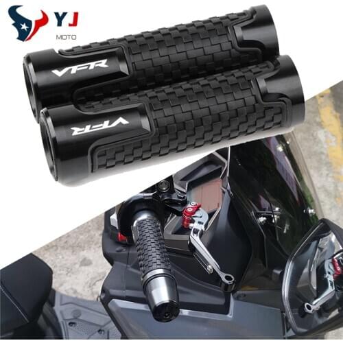 For Honda VFR 2016 -2020 Motorcycle Accessories 7/8'' 22MM High Quality Universal Anti-Skid Rubber Hand End Grips Handle Bar