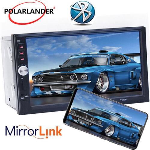 Autoradio Mirror Link radio cassette player 2 DIN 7 inch Car radio Touch Screen Bluetooth FM MP5 video Player auto tapes