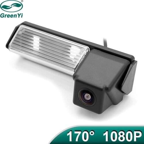 GreenYi 170 Degree AHD 1920x1080P Vehicle Rear View Camera for Mitsubishi Pajero Sport Pajero Dark Car