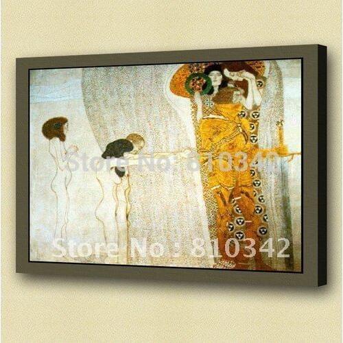 Free shipping home decor fine art famous oil painting of Gustav Klimt