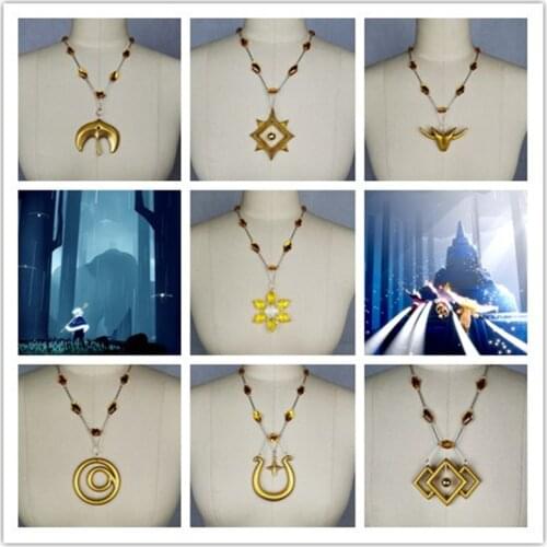 Game Sky:Children of Light Cosplay Necklace Pendant Choker Necklace Jewelry Gift Halloween Carnival Party Costume Accessories