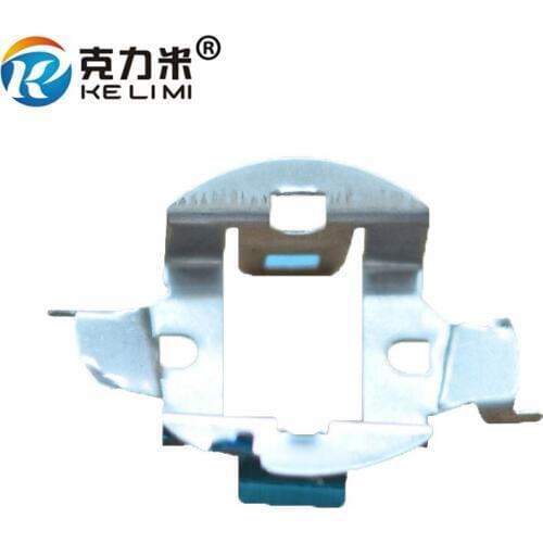 KE LI MI Car Headlight Bulb H7 Metal Retainers Clip adapters HID Xenon Lamp holders base adaptors For Volkswagen Sagitar Magotan