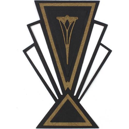 KSCRAFT Background Frame Metal Cutting Dies Stencils for DIY Scrapbooking/photo album Decorative Embossing DIY Paper Cards