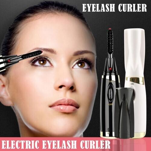 Hot Heated Lash Curler Electric Lash Curler Long Lasting Curl Fast Eyelash Shaping Curlers SSwell