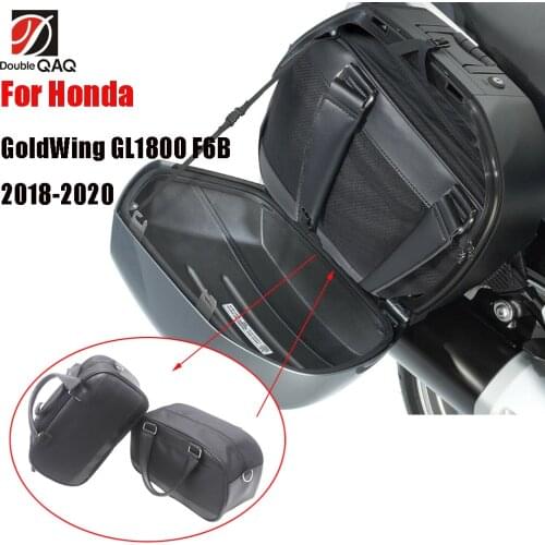 Motorcycle Trunk Saddlebag Saddle bags Liner Set For Honda Goldwing GL1800 1800 2018-2019