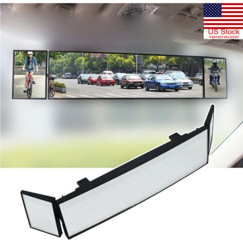 New Car Interior Clip On Panoramic Rear View Mirror Wide Angle Rear View Mirror