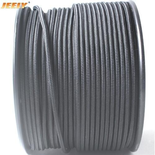New 4mm 20m UHMWPE Spectra Core with Polyester Jacket Sailboat Winch Spectra Sheathed Tow Rope