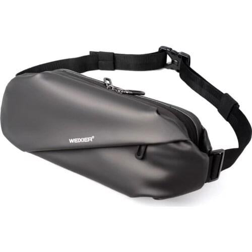 TopFight Mens Belt Bag Casual Functional Money Phone Waist Bag PU Casual Large Phone Belt Bag Pouch Men Travel Phone Bag Fanny