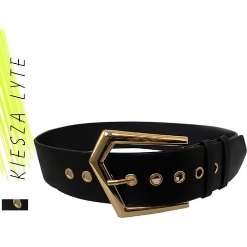 Luxury Vintage Womens Black White Trouser Belt Female Belts for Women 2020 New Designer Cintos De Mujer