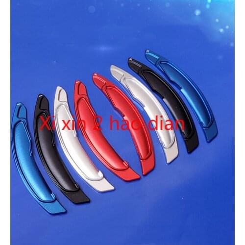 For Mitsubishi Eclipse Outlander lancer ASX EVO steering wheel modified gear shift paddle lengthened aluminum alloy 2 pcs
