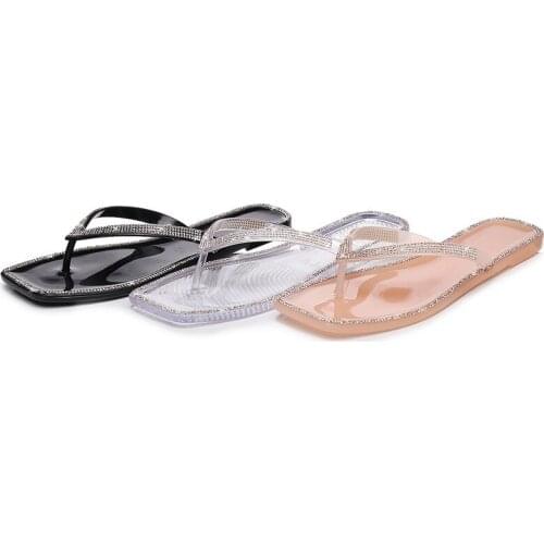 Female Flip-flops Women Summer Slippers Outdoor Summer Beach Shoes Fashion Brand Slip-on Woman Slippers Female Leather Sandals