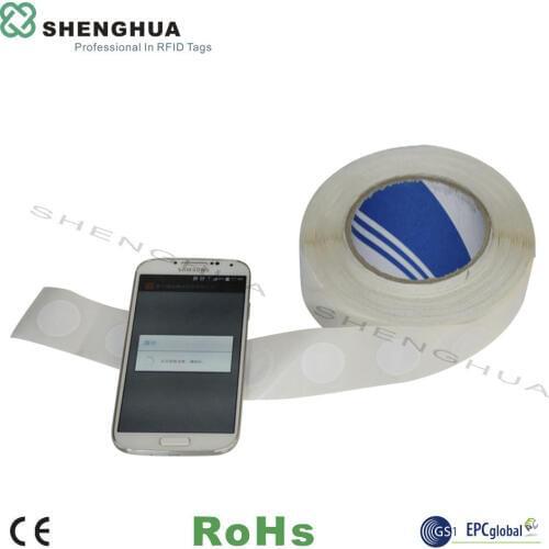 10pcs/pack Latest Customized 13.56MHz RFID Key Fob NFC Tag Sticker Label for Real Time Management System