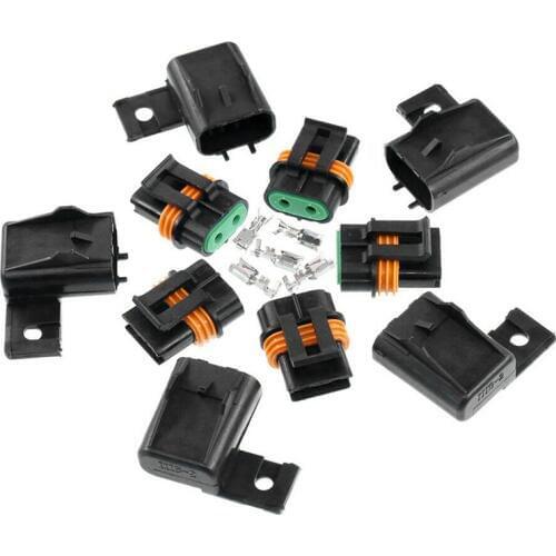 5Pcs Weather Proof Sealed ATO/ATC Fuse Holder AWG Gauge for Car Boat Marine