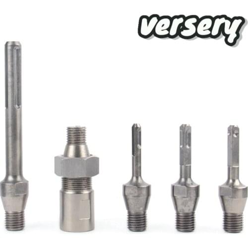 Free Shipping 1 PC Arbor Adapter For Electric Hammer M22 Thread Diamond Core Dry Wet Drill BIt Hole Saw Power Tools Accessories