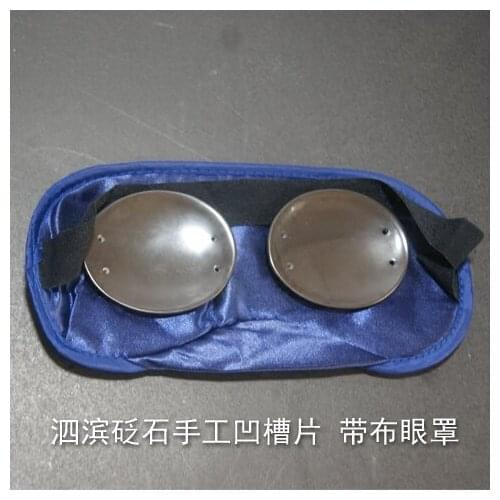 Free shipping100% good 5A Pure Natural stone needle patch/eyeshade/ blinder/ eye care massager /chinese medicine recommended