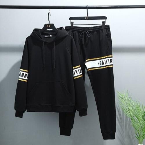 Spring Autumn mens plus size 9XL 10XL 8XL hoodie mens jacket cardigan oversized mens hoodies sweatshirt men 2-piece jacket