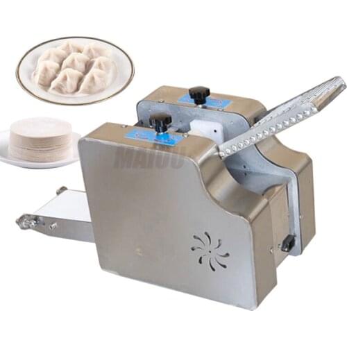 Electric Dumpling Skin Roti Maker Gyoza Wrapper Machine Wonton Sheet Making Machine