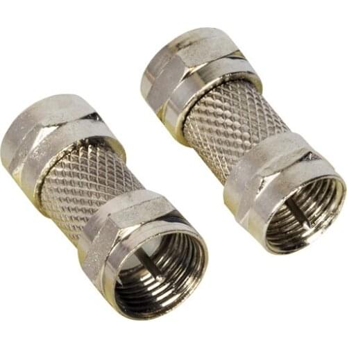 F CONNECTOR MALE/MALE ÇEVİRMELİ CONNECTOR