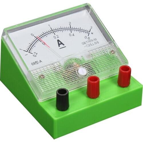 Fisica Physics Analog DC Voltage Meter Voltmeter Class 2.5 Electricity Teaching Student Science experiment Tool Equipment физика