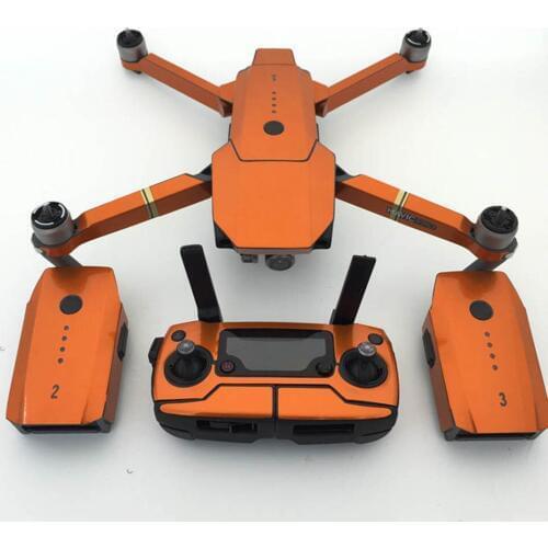 1set Fluorescence Remote Control Body Arm Full Set sticker Waterproof Cool Sticker for DJI Mavic Pro/platinum Drone Accessories