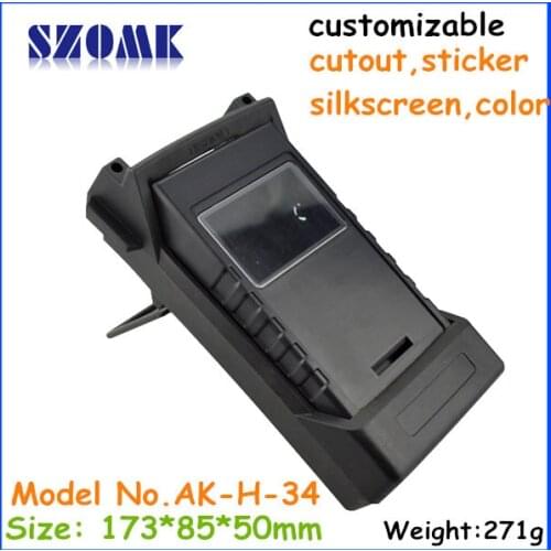 Hot selling plastic handheld electrical instrument box (10 pcs) 173*85*50mm diy electronic case, electronic equipment enclosure