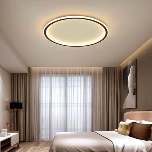 Creative Bedroom Lamp Modern LED Chandelier Simple Double Layer Silicone Living Room Bedroom Study Interior Lamp Lamp Dimmable