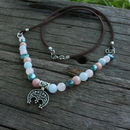 LANSEIS Pearl Necklaces For Women