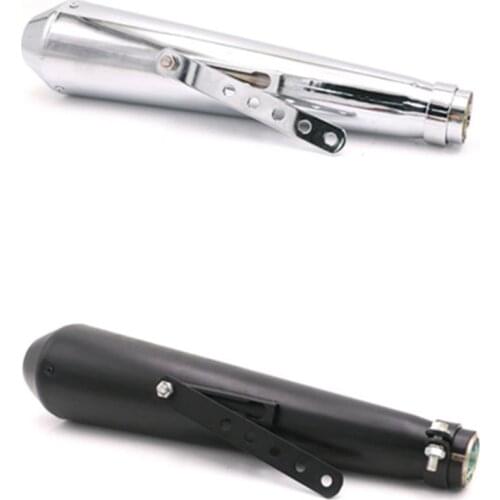 Motorcycle 35mm 38mm 41mm 43mm 45mm "Shorty" Exhaust Muffler Megaphone For Harley Chopper Bobber Touring Custom