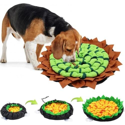 Training Nose Smell Dog Snuffle Mat Puppy Sniffing Pad Washable Pet Toy for Small Medium Dogs Toys Slow Feeding Dispenser Carpet