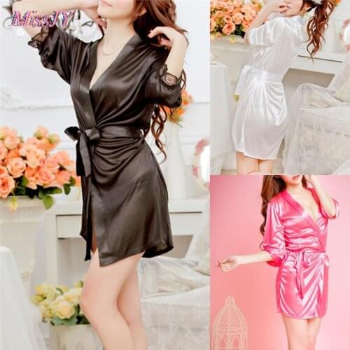Panpia Women's Satin Robes