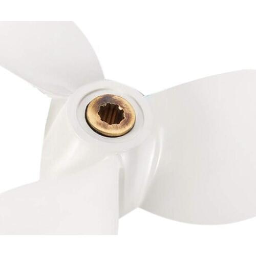 7 1/2X7 For 4Hp 5Hp 6Hp For Yamaha 9 Tooth Spine Aluminium Propellers Outboard Boat Motors Marine Propeller 6E0-45943-01-El