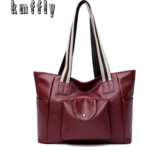 Luxury Handbags women designer Sheepskin Leather Multifunction Shoulder Bags for Women 2020 Travel High capacity Hand cross bag
