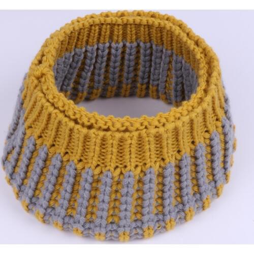 2017 Fashion Winter Scarf For Women Patchwork Thickened Knitting Collar Scarves Men General Kids Scarf Neck Scarf Cotton Unisex