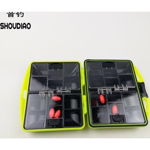 SHOU DIAO Waterproof Fishing Tackle Boxes Fishing Lure Bait Hook Storage Case Tackle Box Fishing Accessories Light weight