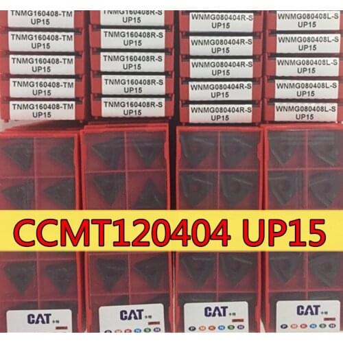 CCMT060204 CCMT09T304 CCMT120404 CCMT12048 UP15 CAT Carbide insert Processing: steel