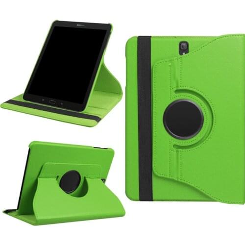 360 Degrees Smart Rotating Stand Case Cover With Auto Sleep/Wake Feature For Samsung Galaxy Tab S3 9.7 T820 T825 Tablet Cover