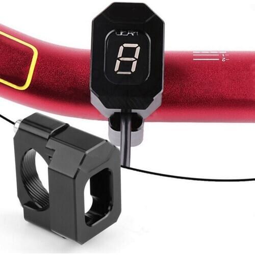 Universal Motorcycle Gear Display Indicator Motorcycle Speedometer Holder Aluminum Alloy Gear Indicator Bracket