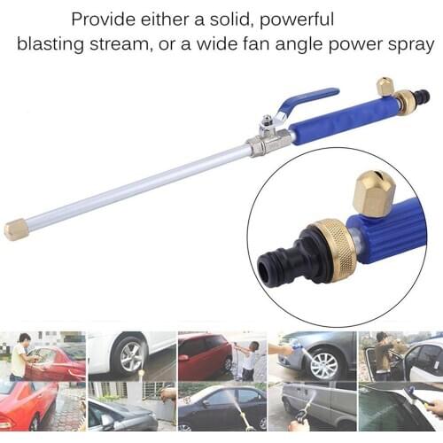 High Pressure Power Washer Gun Spay Hose Garden Car Washing Cleaning Water Nozzle Spray Distance 15 Meters