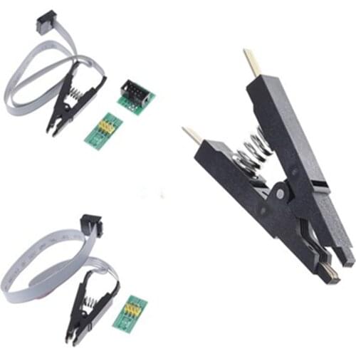 High Quality SOIC8 SOP8 Test Clip for EEPROM 93CXX/25CXX/24CXX In-circuit Programming on USB Programmer Set