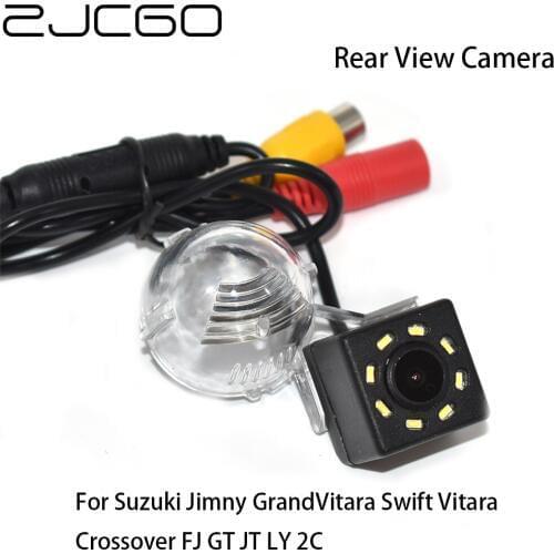 ZJCGO Car Rear View Reverse Back Up Parking Waterproof Camera for Suzuki Jimny GrandVitara Swift Vitara Crossover FJ GT JT LY 2C