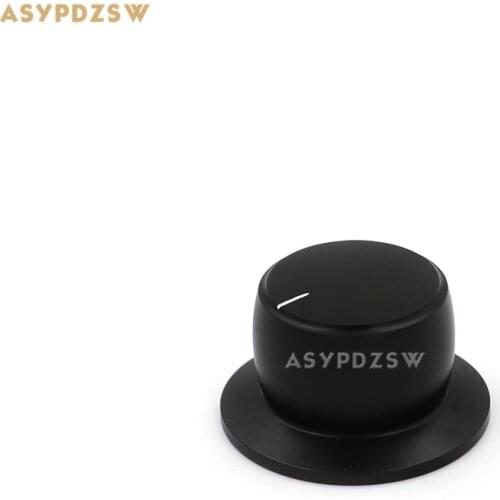 1 PCS Aluminum Hat shape Matte Black 38*28*22 Power amplifier/DAC/Preamplifier Volume potentiometer knob