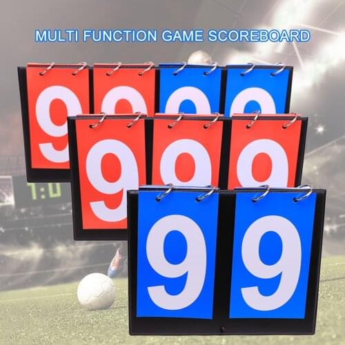 2/3/4 Digit Referee Scoreboard Coach Score Tablet Sport Soccer Basketball Tennis for Easy Safety Exercise Accessory