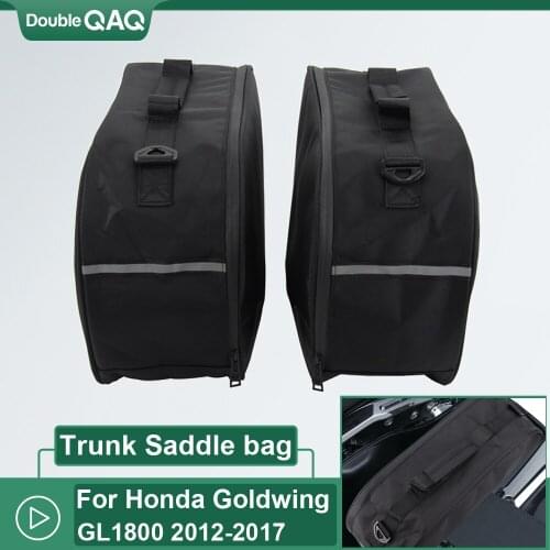2012-2017 Motorcycle Trunk Saddlebag Saddle bags Liner Set For Honda Goldwing GL1800 1800