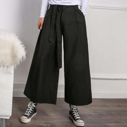 27-44 2020 Men Womens clothing Hair Stylist fashion street belt Loose casual Wide Leg Pants plus size Costumes