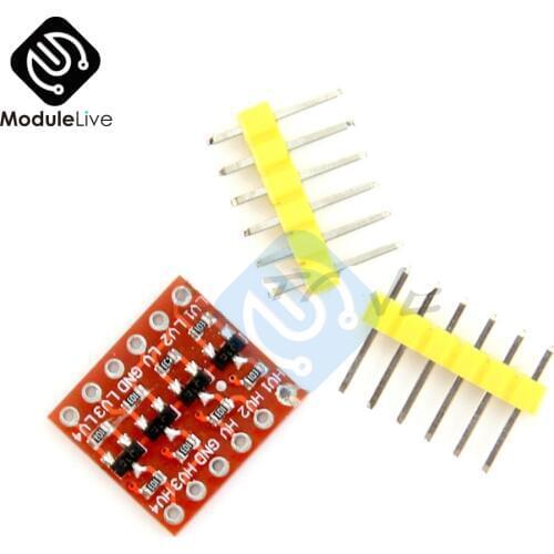 4 channel 4-CH IIC I2C Logic Level Converter Bi-Directional Board Module 5V to 3.3V Electronic Tools For Arduino
