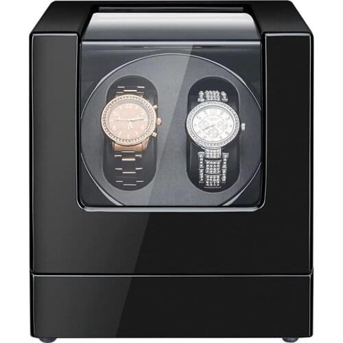 5 MODES 2+0 Watch Winder for Automatic Watches New Version Wooden Watch Accessories Box Watches Storage Collector