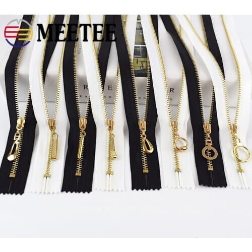 5pcs 15/18/20/25/30cm 3# Metal Zipper DIY Bag Purse close-end zips DIY Garment Sewing Tailor Tools Accessories