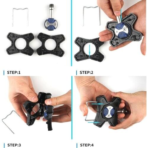 ABSalloy bicycle pair pedals flat support converter Speedplay zero pedals adapter cycling road bike Pedal HOT